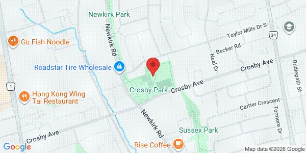 Map of Richmond Hill Lawn Tennis Club