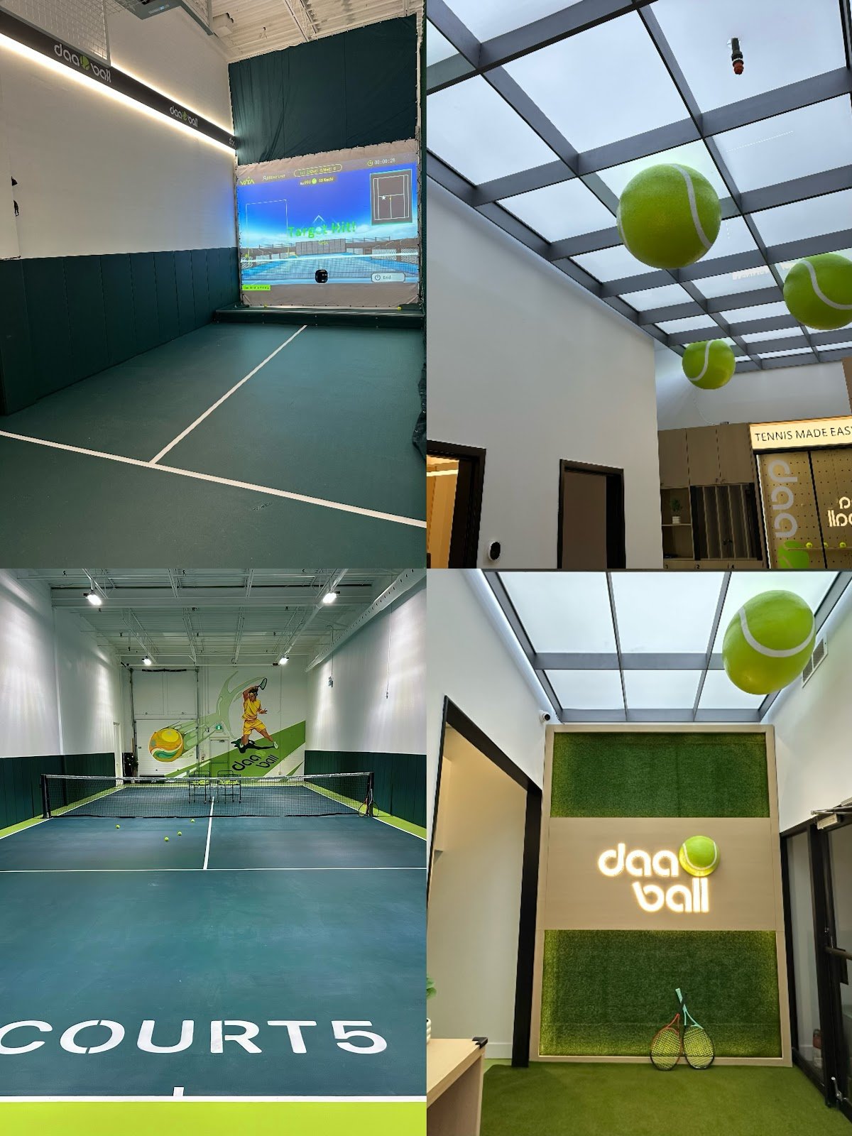 DaaBall Tennis - AI Simulators & Indoor Full Court