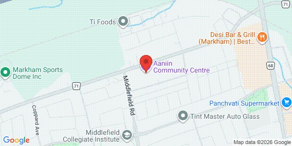 Map of Aaniin Community Centre