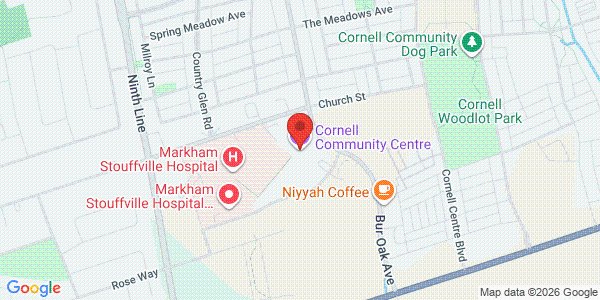Map of Cornell Community Centre