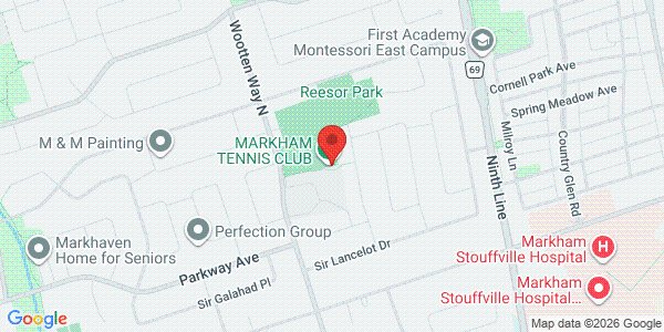 Map of Premier Racquet Clubs