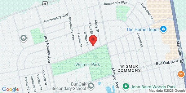 Map of Markham Restring Studio